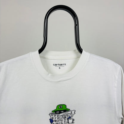 00s Carhartt Everything Is Awful T-Shirt White Small