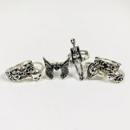 Skeleton Skull Mystery Ring