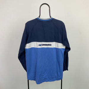 Retro Umbro Celta Vigo Sweatshirt Blue Large – Clout Closet