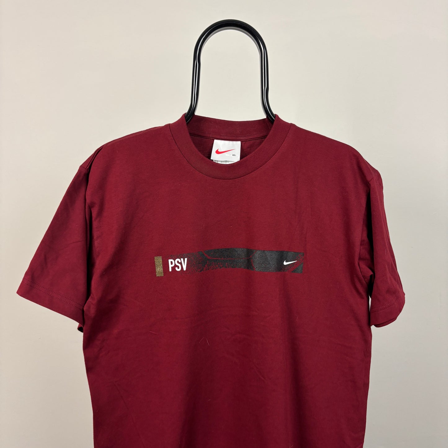 90s Nike PSV T-Shirt Red Small
