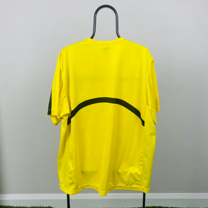 00s Nike Piping T-Shirt Yellow XL