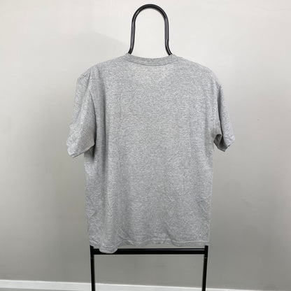 Retro Champion Harvard Law T-Shirt Grey Medium