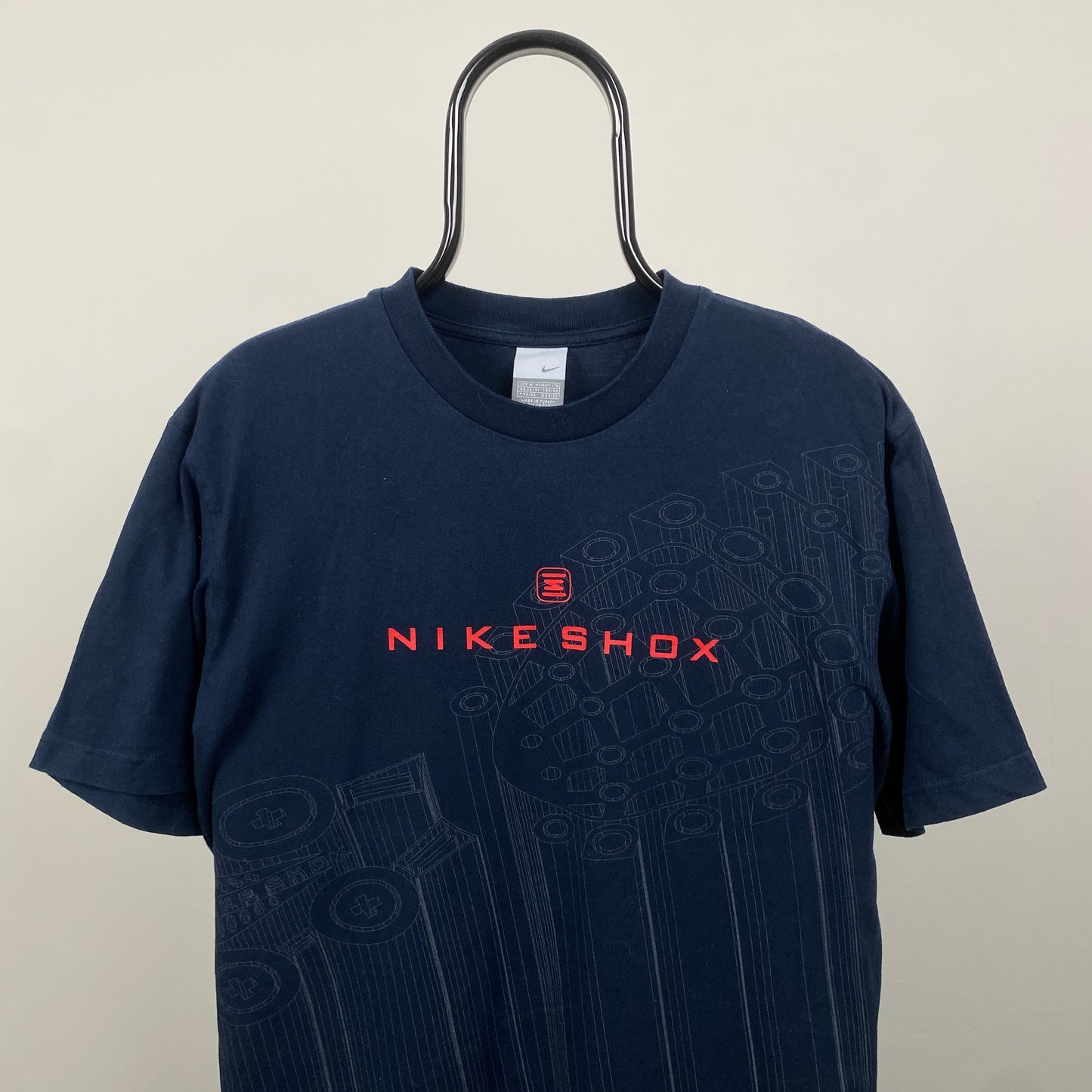 00s Nike Shox T-Shirt Blue Medium