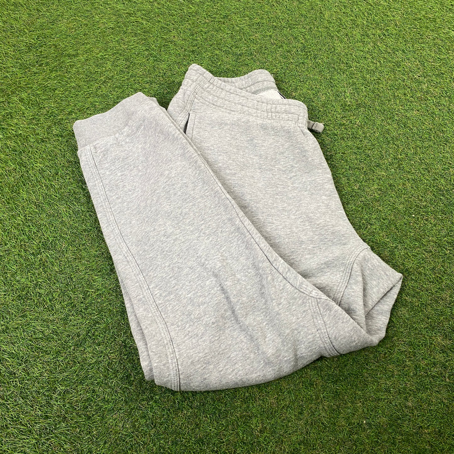 00s Nike Wide Leg Cotton Joggers Grey Small