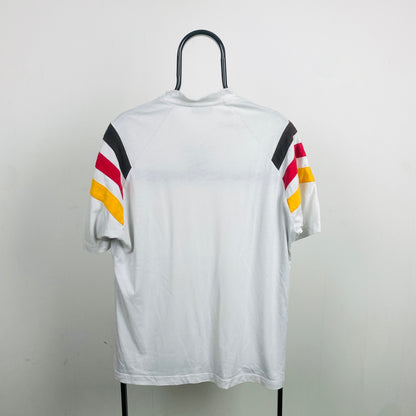 90s Adidas Germany T-Shirt White Medium