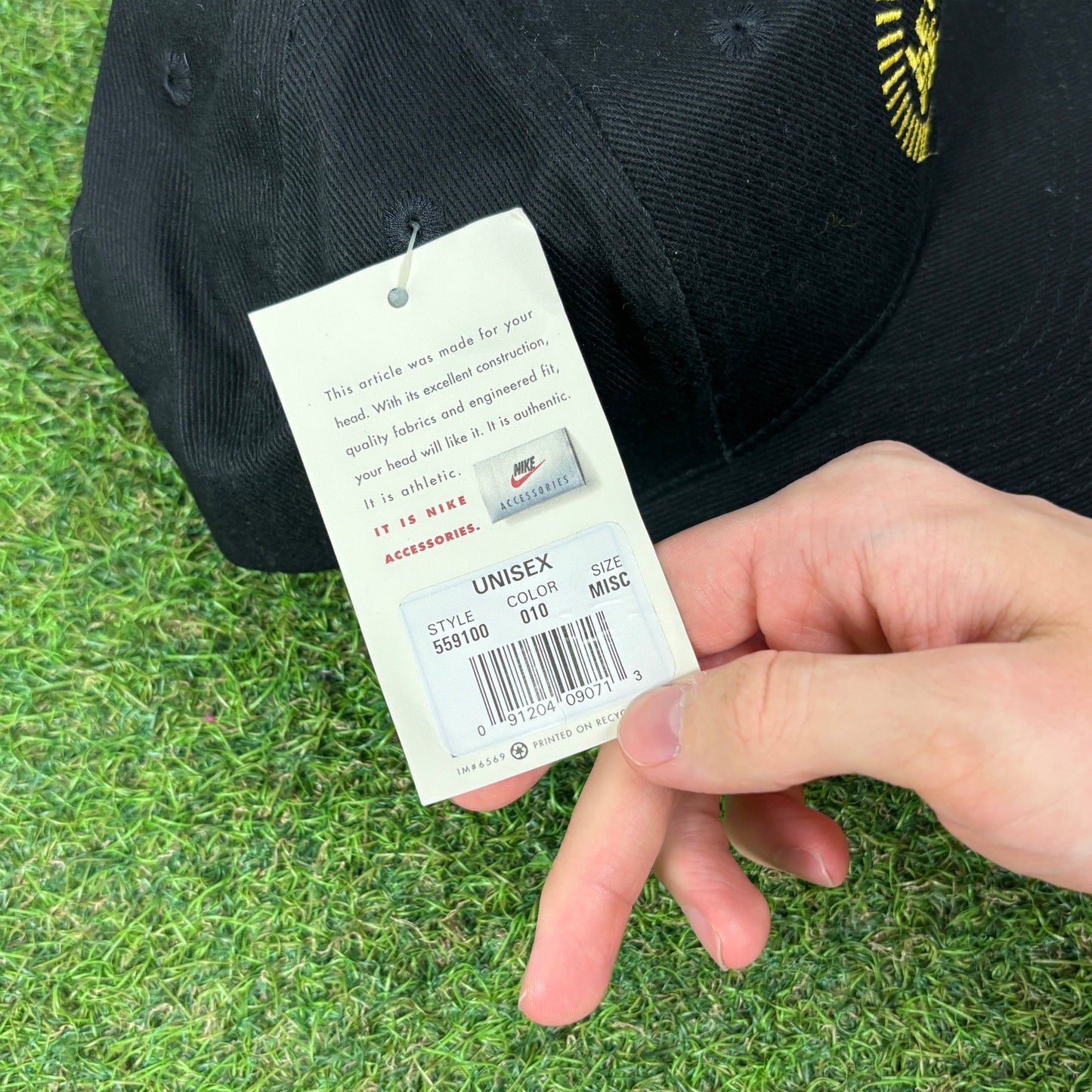 90s Nike Tour De France Hat Black