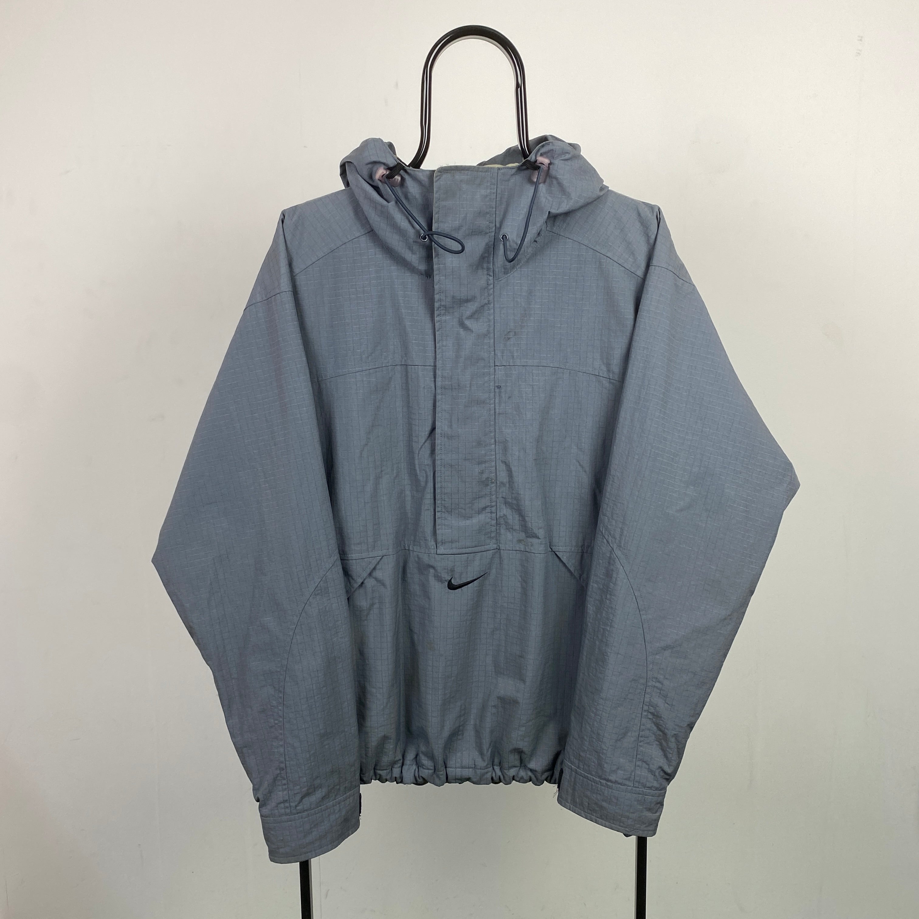 90s Nike ACG Waterproof Coat Jacket Blue Medium – Clout Closet