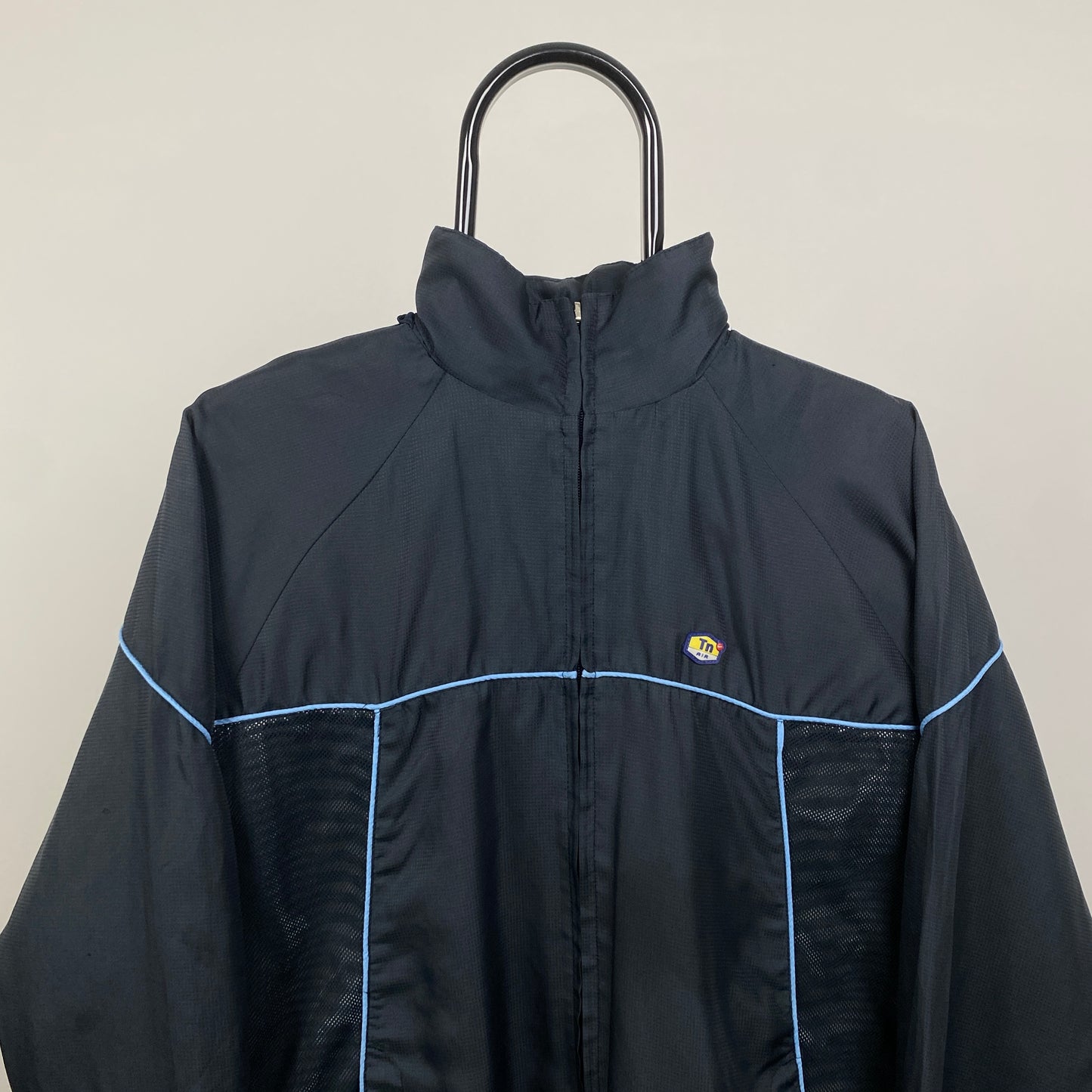 00s Nike Tn Air Windbreaker Jacket Black Large