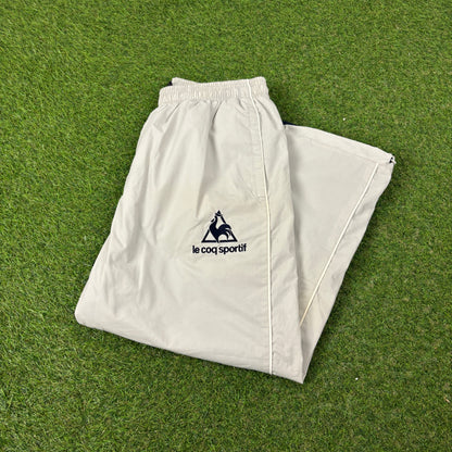 00s Le Coq Sportif 3/4 Length Joggers Grey XL