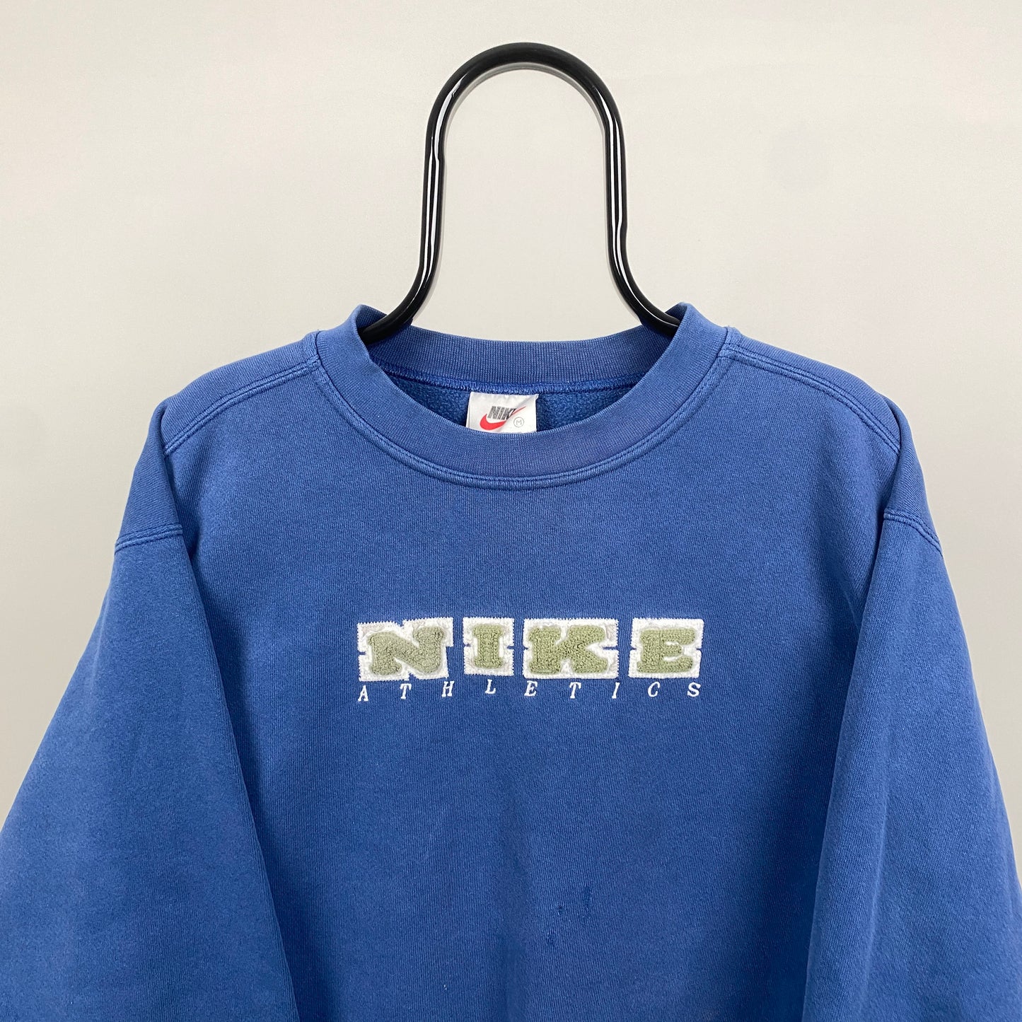 90s Nike Sweatshirt Blue Medium