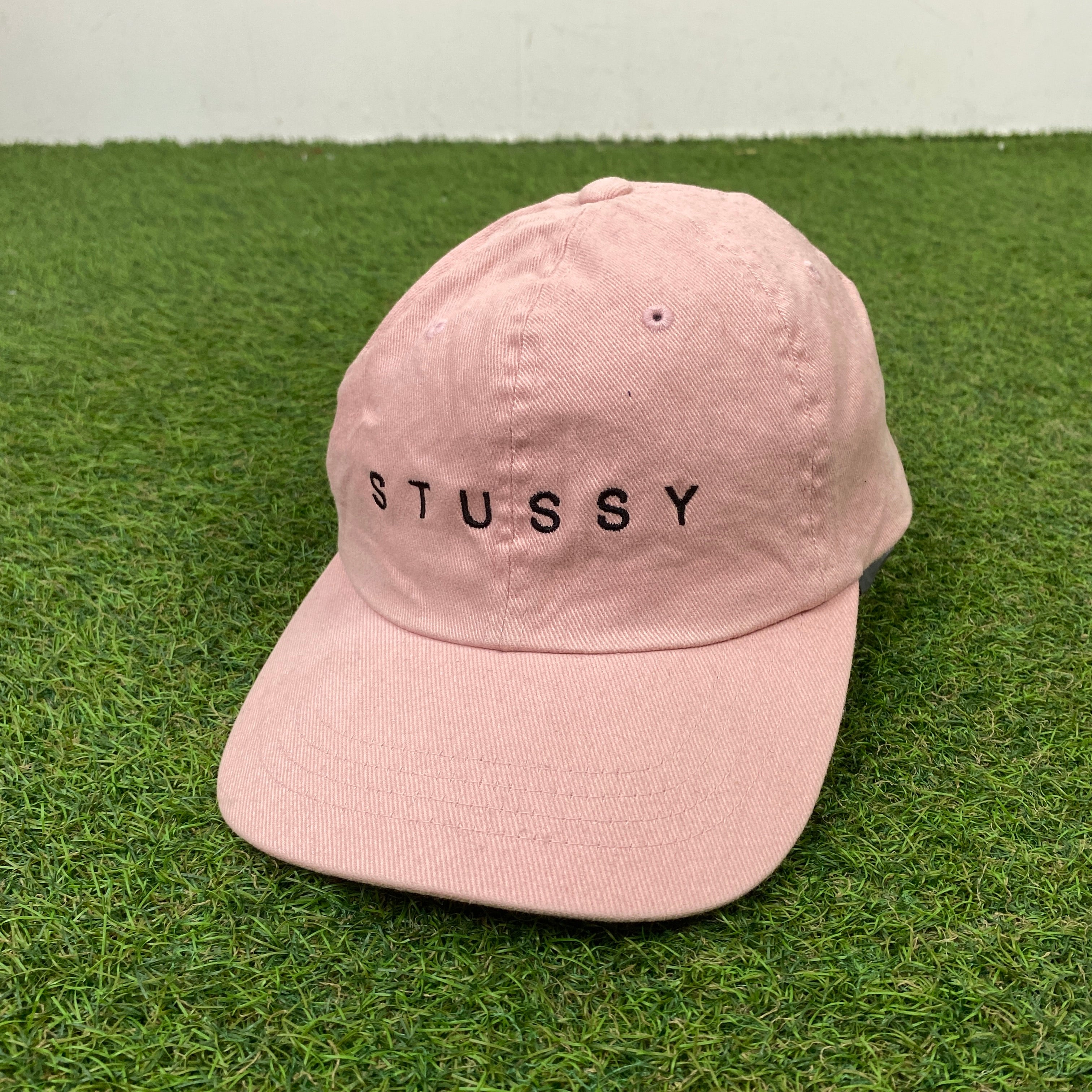 Retro 00s Stussy Hat Pink Clout Closet