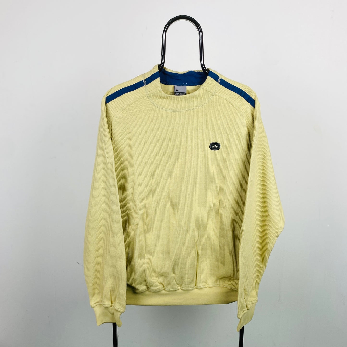 00s Nike Sweatshirt Yellow Medium