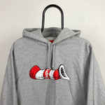 Supreme Cat In The Hat Hoodie Grey Medium