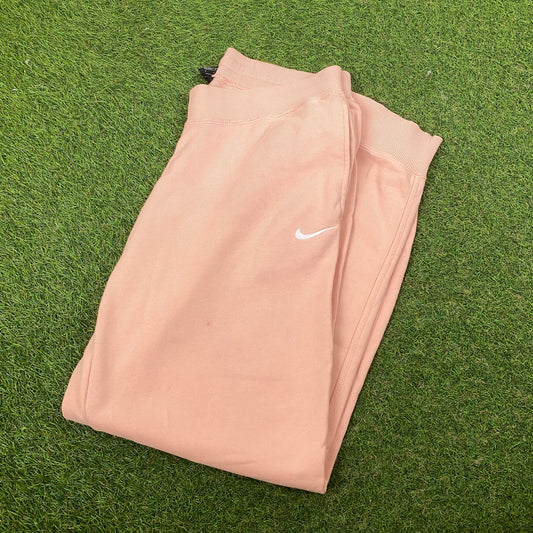 00s Nike Cotton Joggers Pink Large