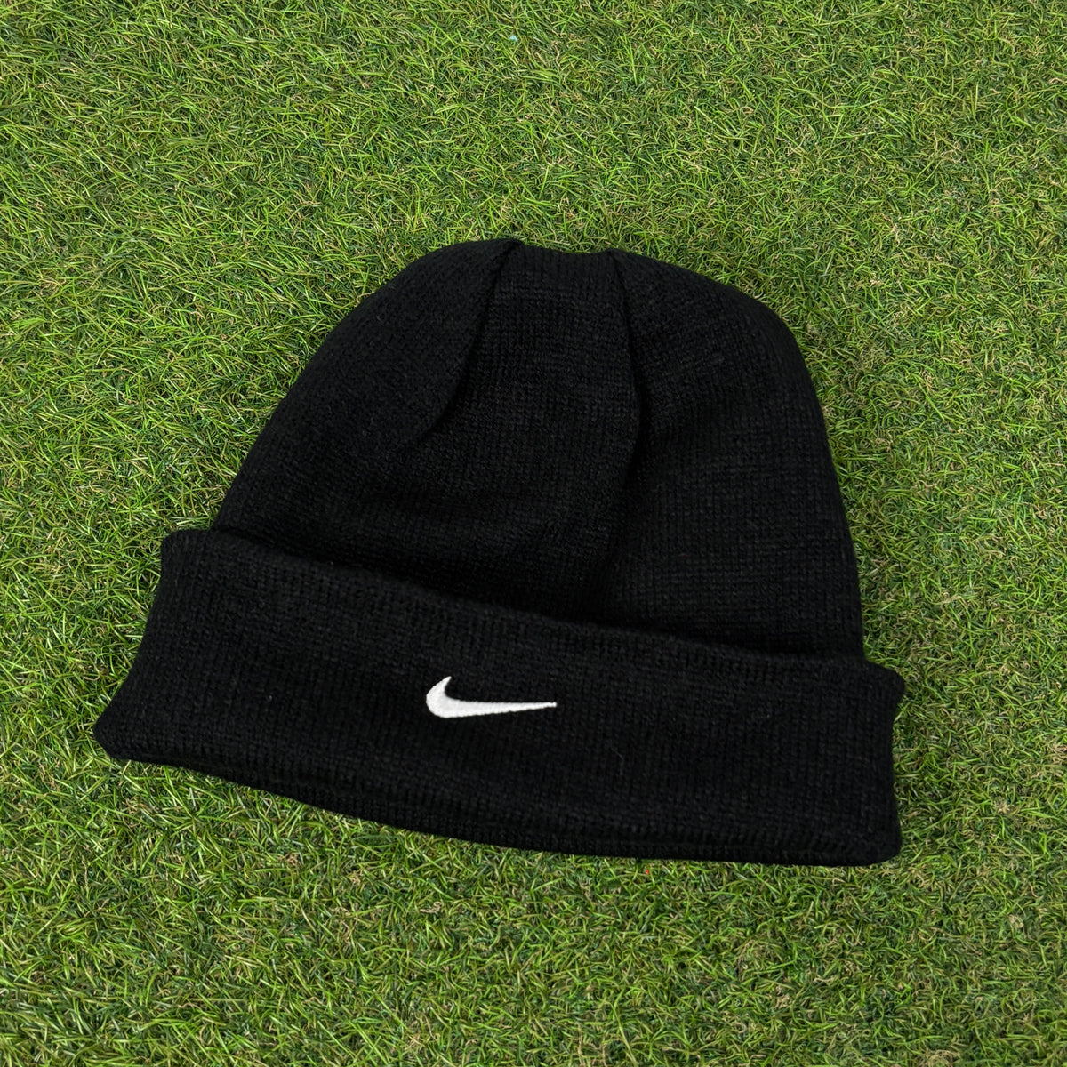 00s Nike Reversible Beanie Hat Black