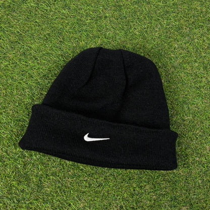 00s Nike Reversible Beanie Hat Black