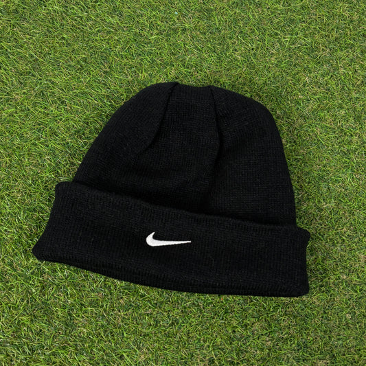 00s Nike Reversible Beanie Hat Black