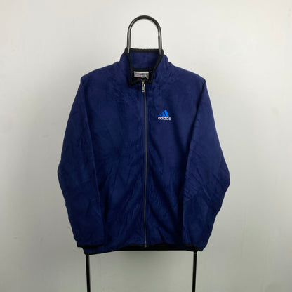 90s Adidas Fleece Sweatshirt Blue XL