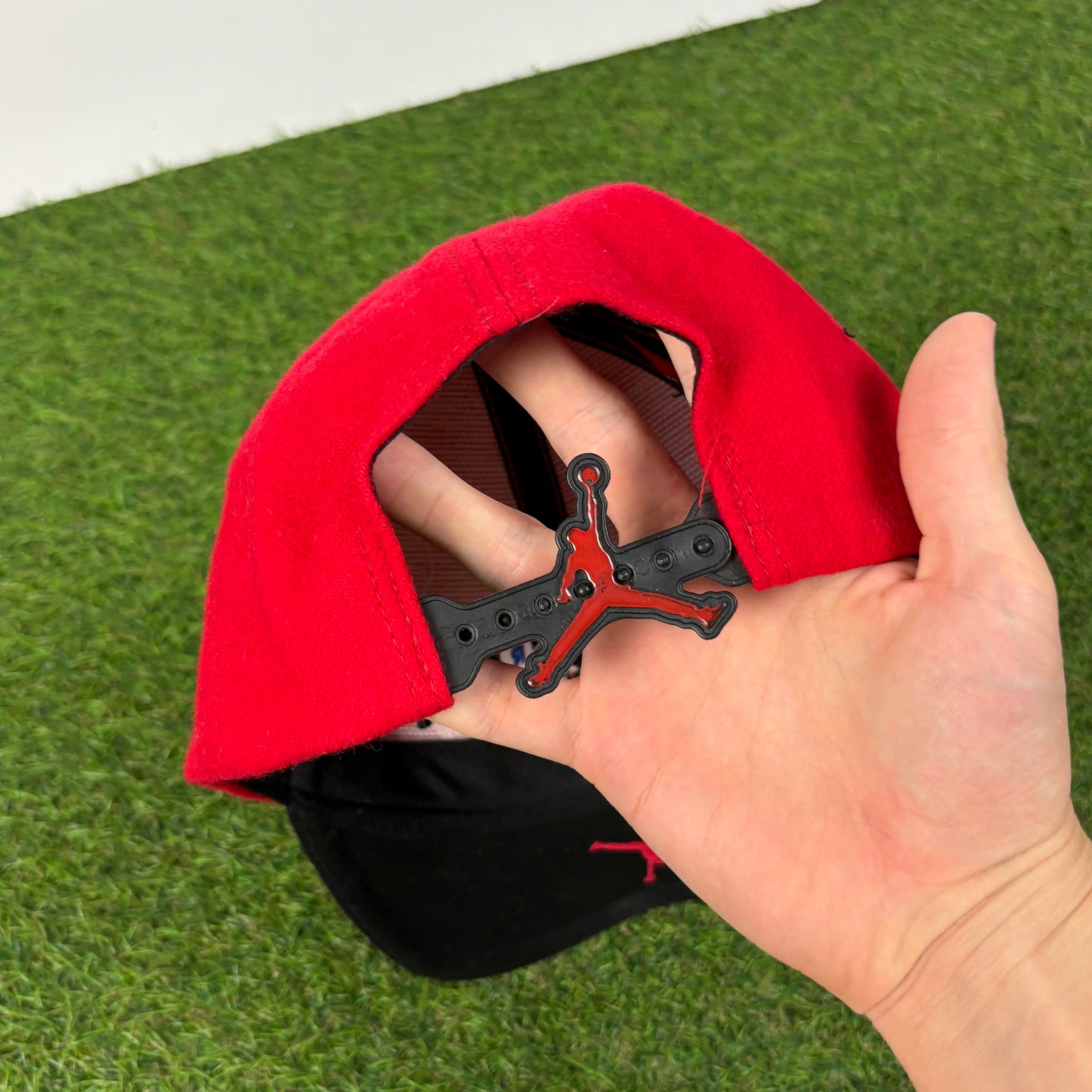 90s Nike Air Jordan Wool Hat Red
