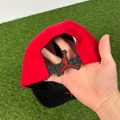 90s Nike Air Jordan Wool Hat Red