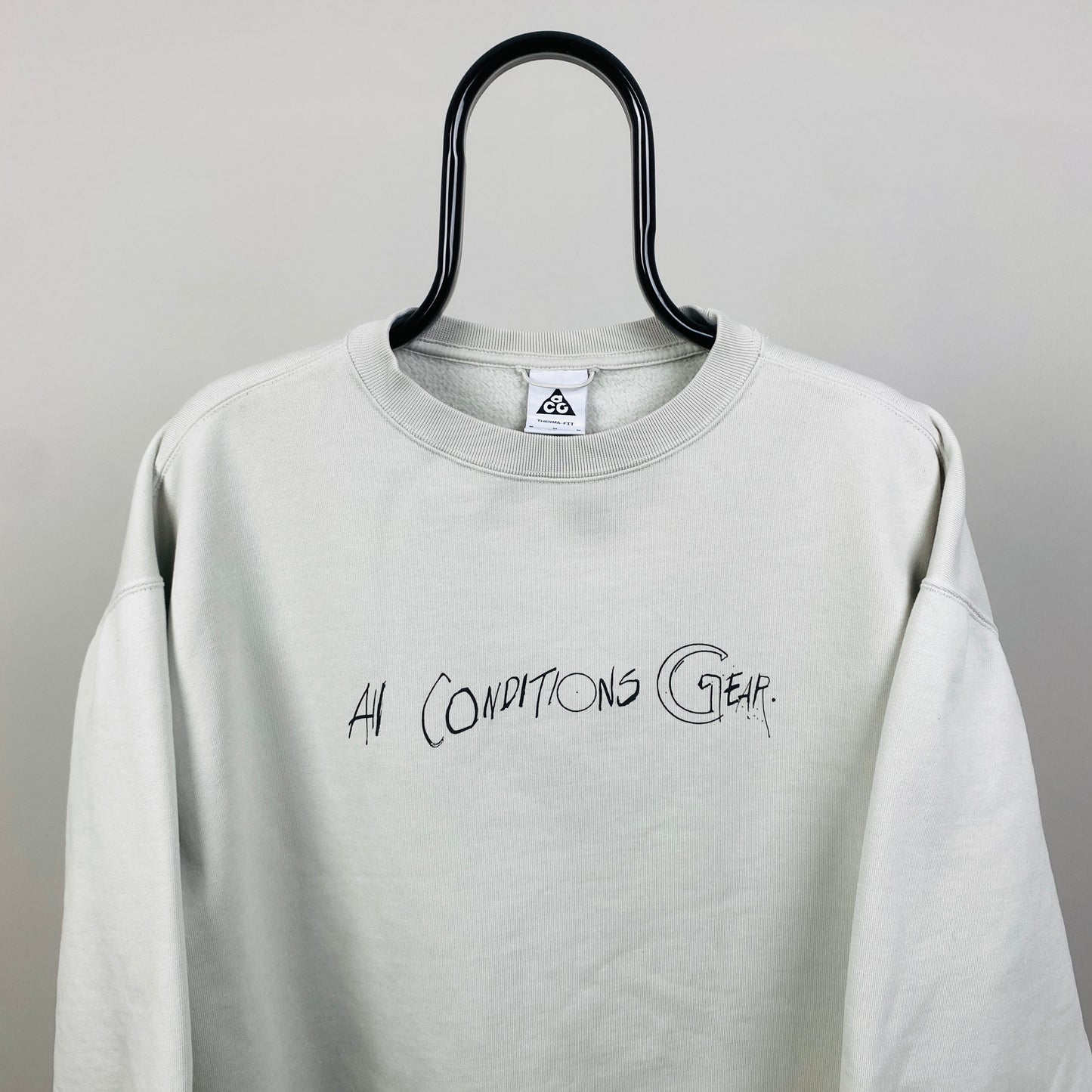 00s Nike ACG Sweatshirt Brown Medium