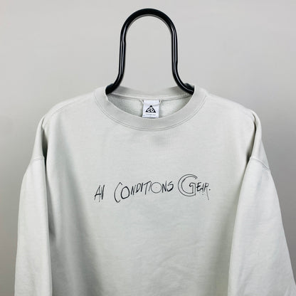 00s Nike ACG Sweatshirt Brown Medium