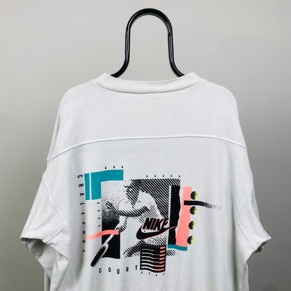 90s Nike Challenge Court Sweatshirt White XL