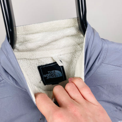 00s The North Face Fleece Sweatshirt White Small