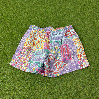 90s Helly Hansen Funky Shorts Purple Small