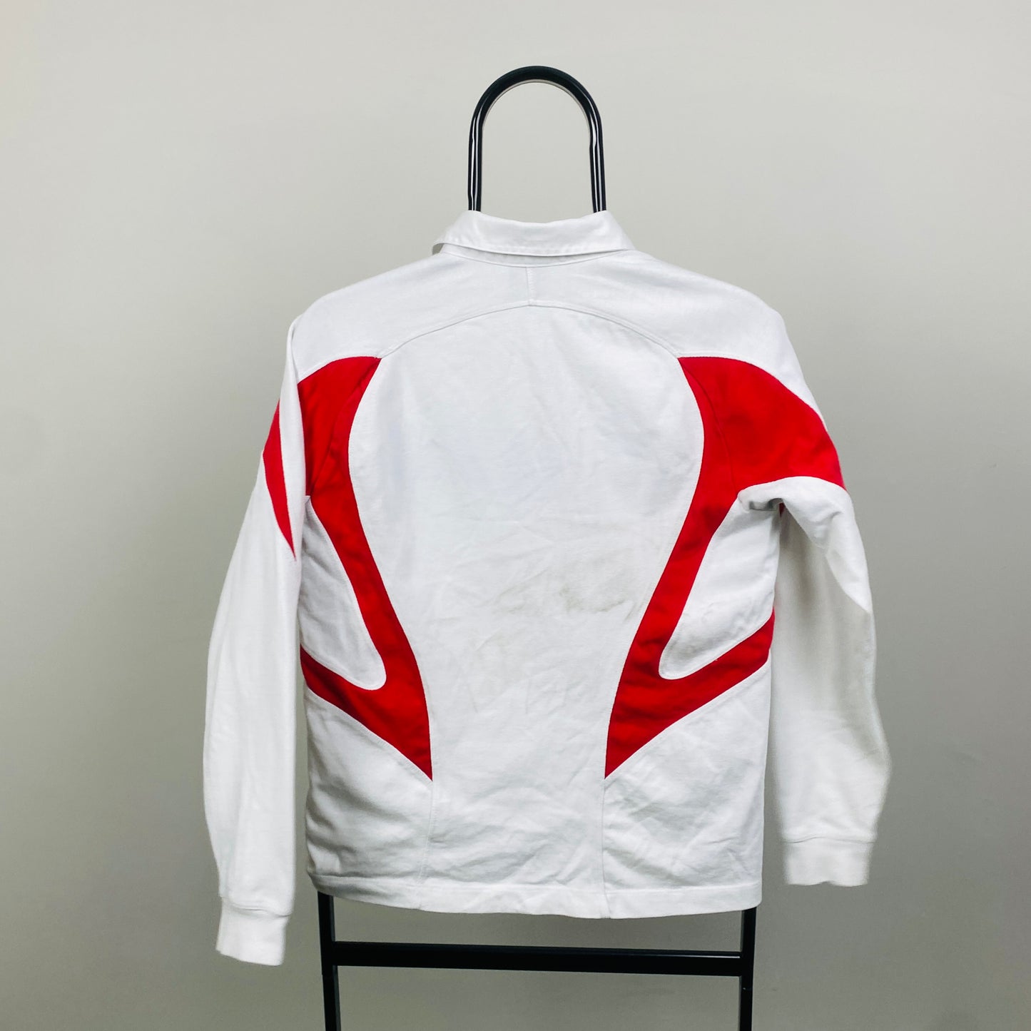 00s Nike England Rugby Shirt T-Shirt White XS