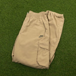 00s Nike Cargo Trousers Joggers Brown Medium