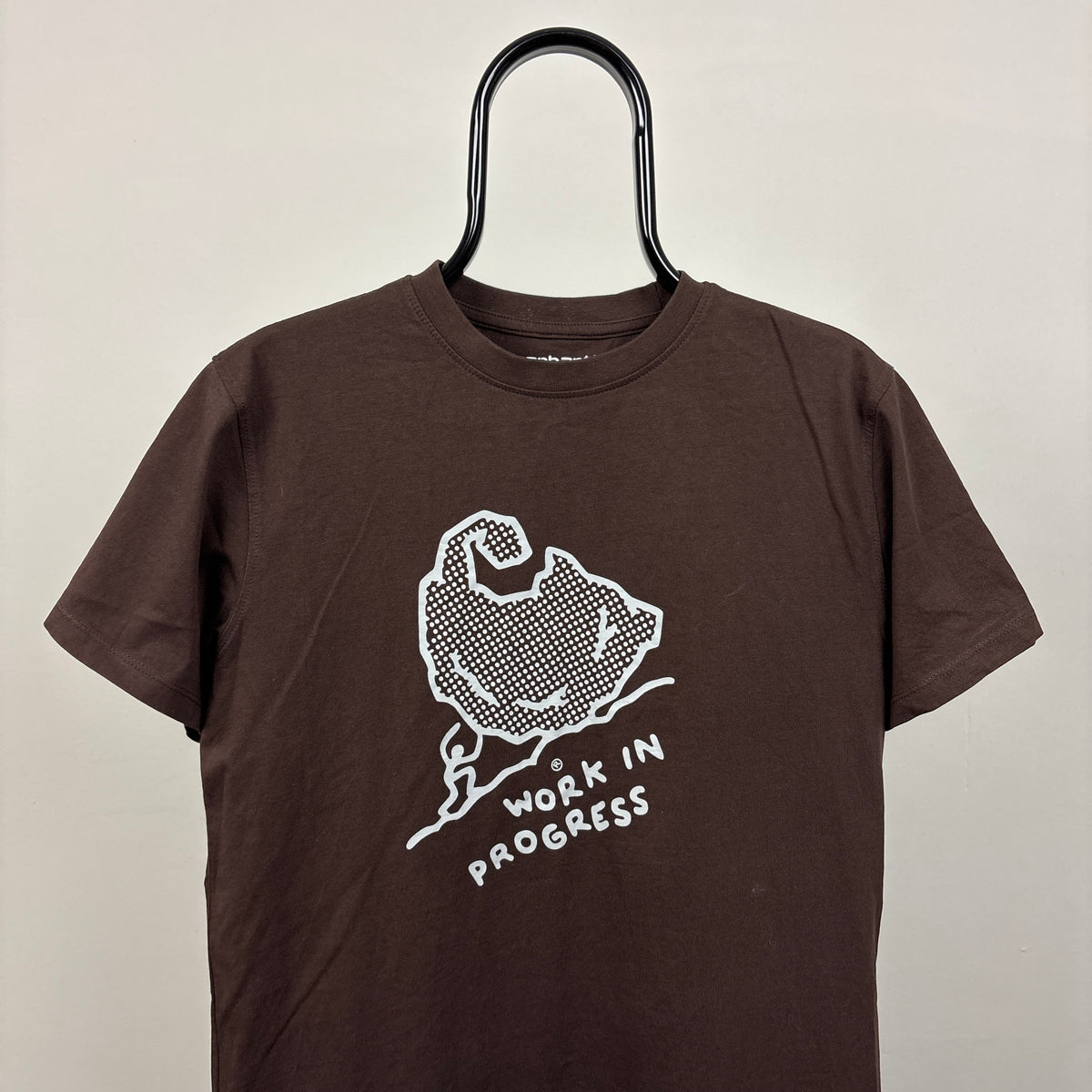 00s Carhartt Mountain T-Shirt Brown Medium
