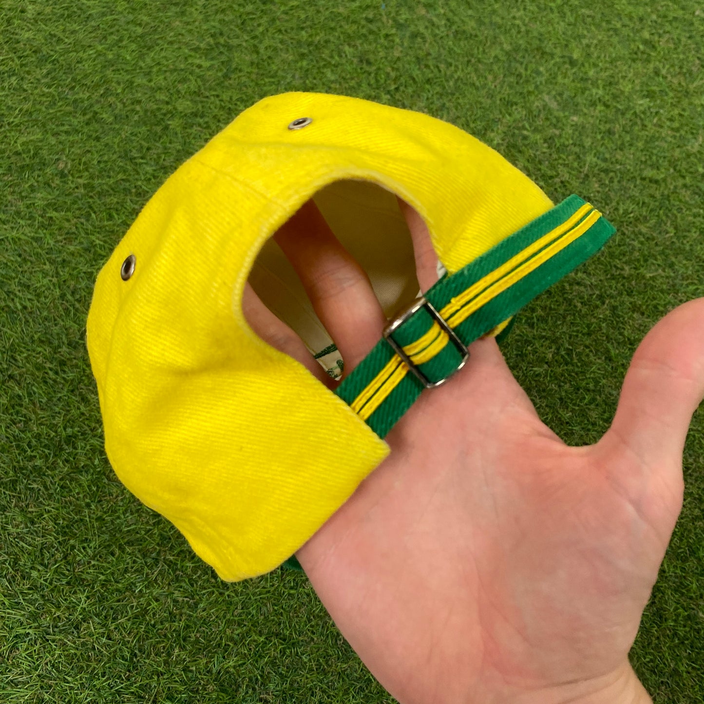 90s Nike Brazil Hat Yellow