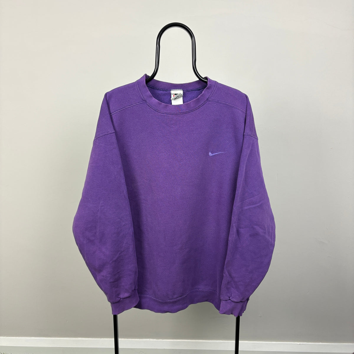 90s Nike Sweatshirt Purple Large