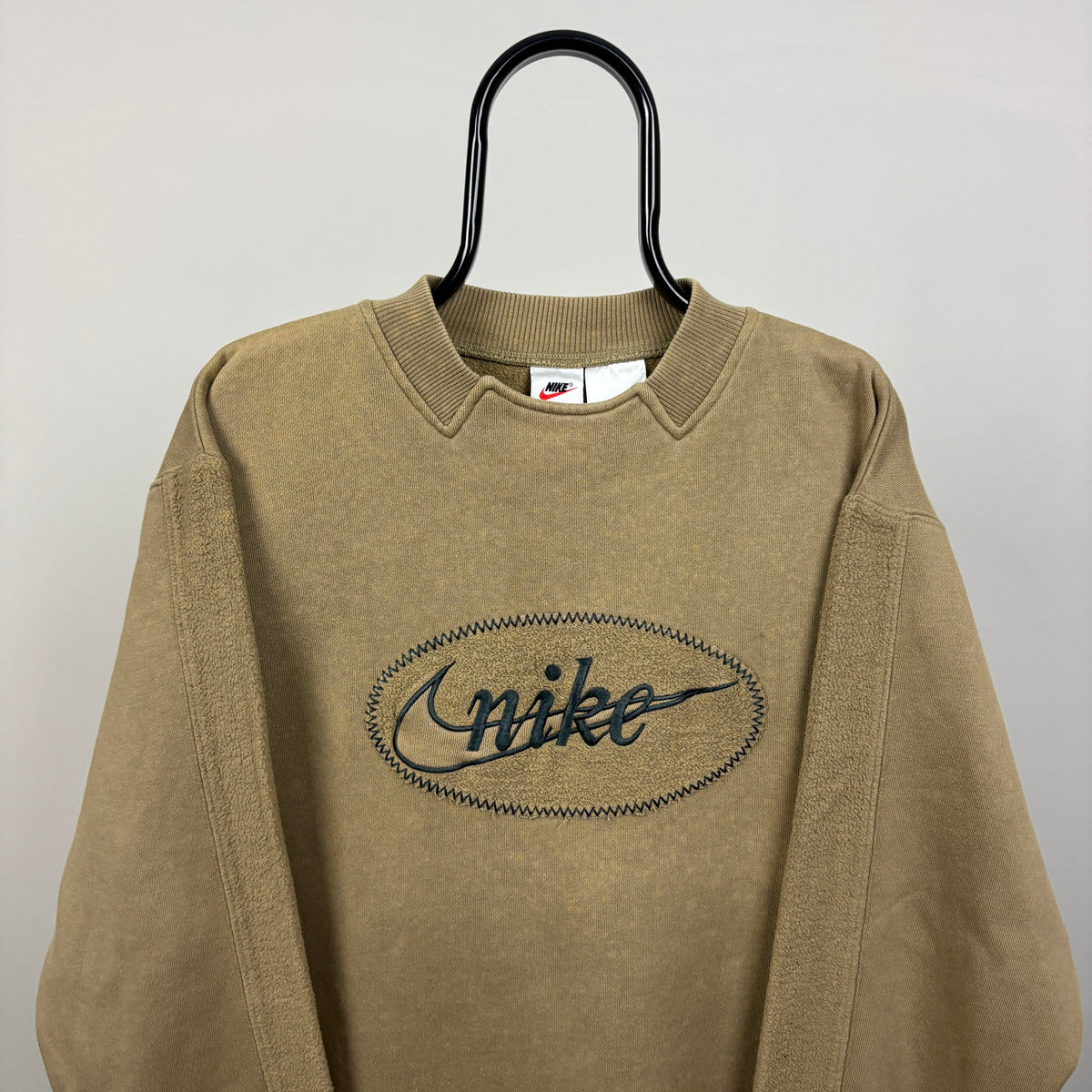 90s Nike Sweatshirt Brown Small