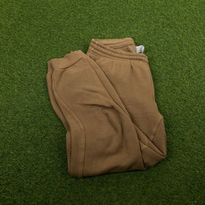 00s Nike Cotton Joggers Brown Small
