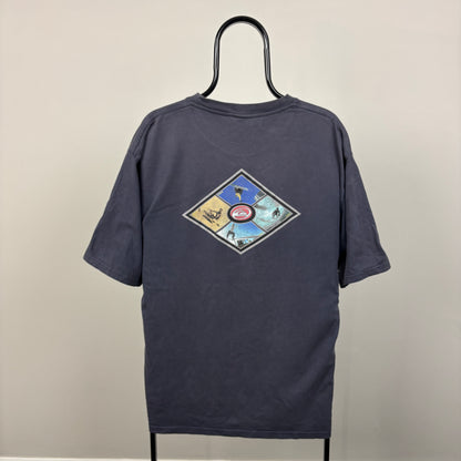 90s Quiksilver Surf T-Shirt Blue XL