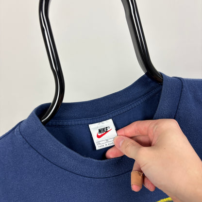 90s Nike Challenge Court T-Shirt Blue XL