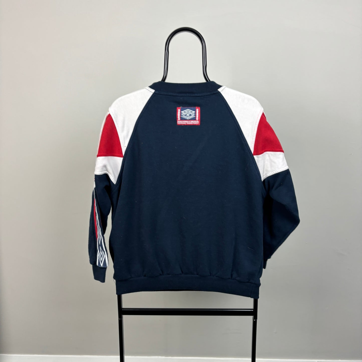 00s Umbro FET Norway Sweatshirt Blue XS