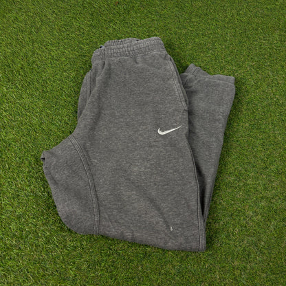 00s Nike Cotton Joggers Grey Small