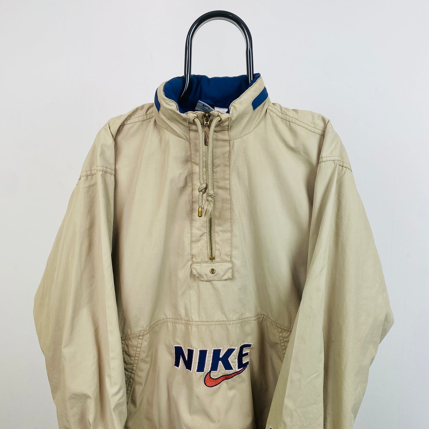 90s Nike Windbreaker Jacket Brown Small