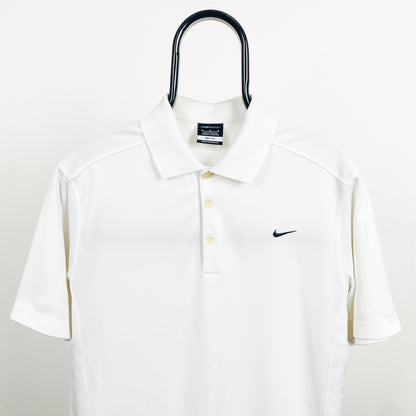 00s Nike Golf Polo Shirt T-Shirt White Medium