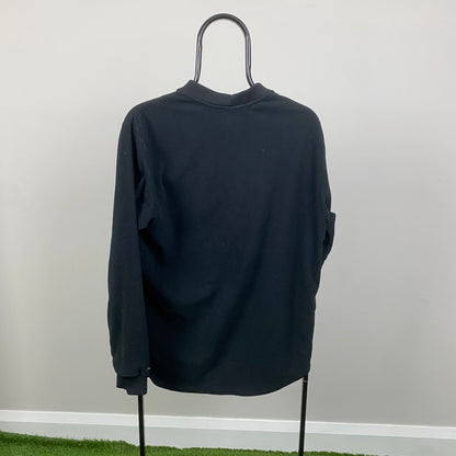 90s Nike Fleece Sweatshirt Black Small