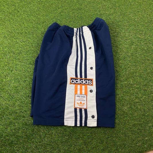 90s Adidas Popper Shorts Blue Medium