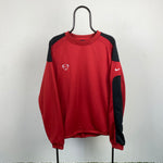 00s Nike Sweatshirt Red XL