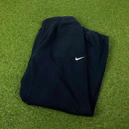 00s Nike Wide Leg Cotton Joggers Blue XXL