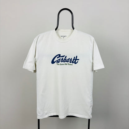 00s Carhartt Old Tunes T-Shirt White Medium