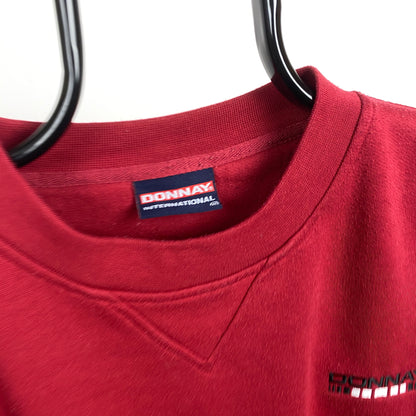 Retro Donnay Sweatshirt Red XXL