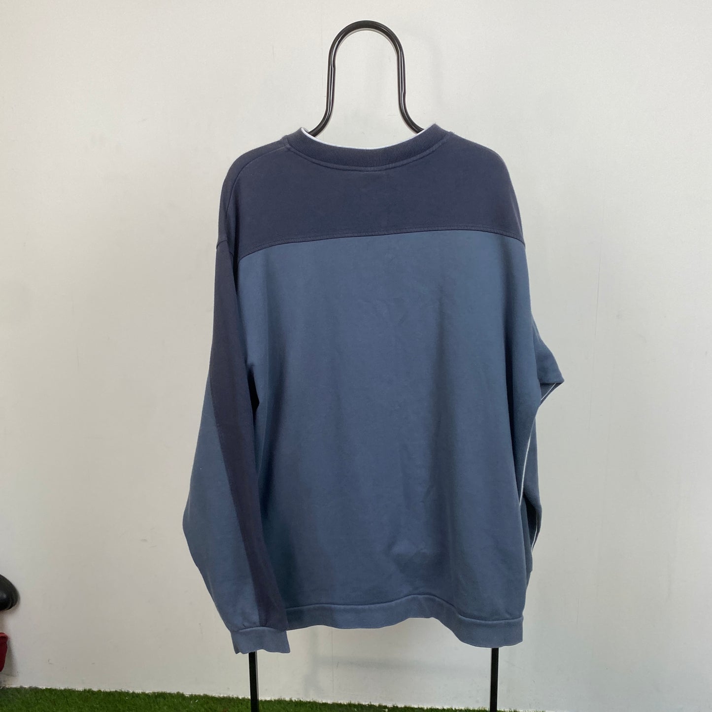 90s Nike Sweatshirt Blue XXL