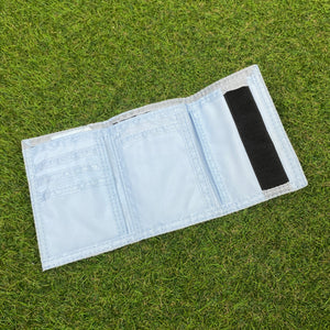 00s Nike Tri-Fold Wallet Card Holder Baby Blue